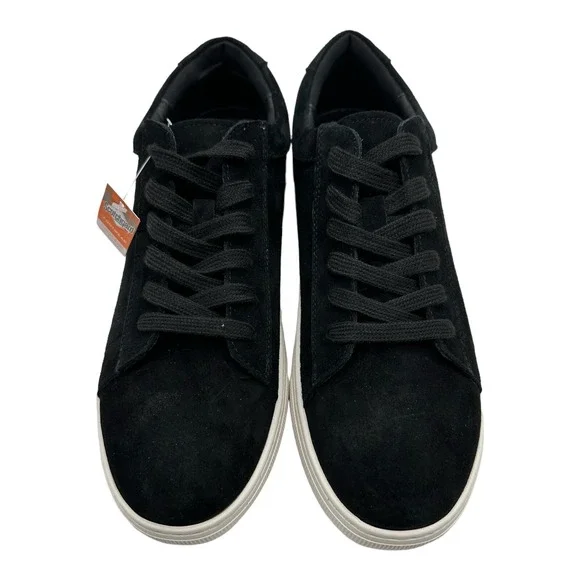 Propet Kenji Shoes Men's Size 8 W (E)‎ Black Suede Durocloud Sneakers MCA152S